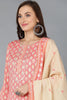 Cotton Printed Kurta Pant Dupatta Set VKSKD1424