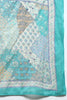 Cotton Aqua Green Printed Straight Kurta Pant With Dupatta VKSKD1862