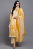 Cotton Off-White Printed Straight Kurta Pant With Dupatta VKSKD1922