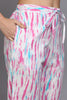 Cotton Pink Bandhani Printed Straight Kurta Pant With Dupatta VKSKD1927