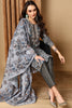 Grey Pure Cotton Ethnic Motifs Printed Straight Suit Set VKSKD2048