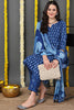 Blue Rayon Blend Ethnic Motifs Printed Straight Suit Set VKSKD2150