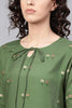   Green Color Printed Fancy Kurti 