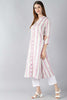   Off White Printed Fancy Daily Wear Kurti 