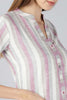   Off White Printed Fancy Daily Wear Kurti 