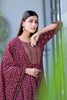   Maroon and Golden Color Cotton Fabric Printed Fancy Kurta and Palazzo Set 