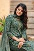  Women Cotton Green Ethnic Motifs Printed Straight Kurta Pant Dupatta Set 